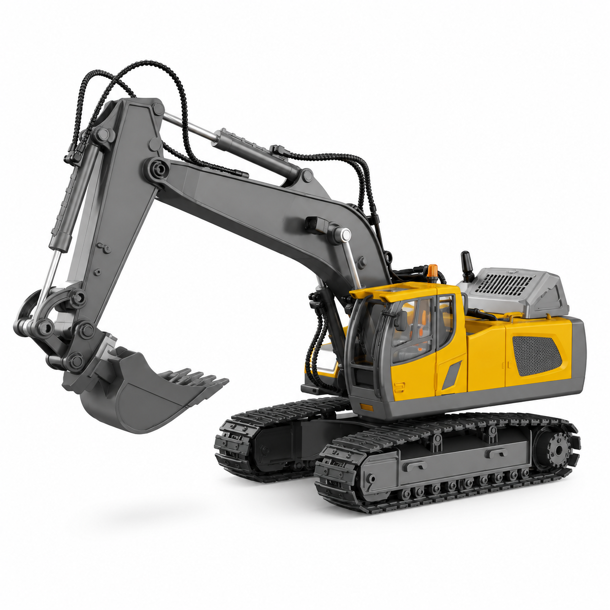 Mesemi Kids Construction Excavator Toys with Replaceable Head