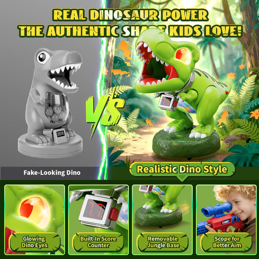 Mesemi Dinosaur Moveable Shooting Toys for 3 to 12 Year old